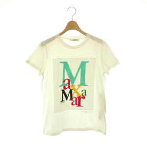 ロゴプリントTシャツ カットソー 半袖 S ホワイト /HK OS SH