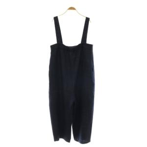 JOURNAL STANDARD LUXE 25AW ラメツィードサスペンダーパンツ オールインワン F ネイビー /HK OS