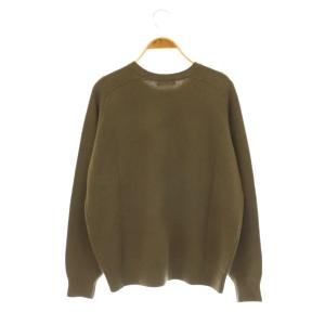 IENA 24AW SUPER180 クルーネックプルオーバー ニット セーター 長袖 茶 /NR OS