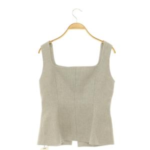 SNIDEL 25SS ジレトップス ベスト F グレー /HK OS