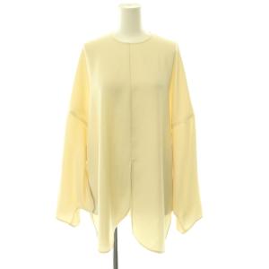 24SS CENTER-SLIT PULLOVER プルオーバー ブラウス 38 アイボリー /CX OS
