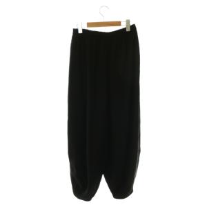 ENFOLD 25SS ELASTIC HAREM PANTS パンツ イージー ハーレムパンツ 38 黒 ブラック