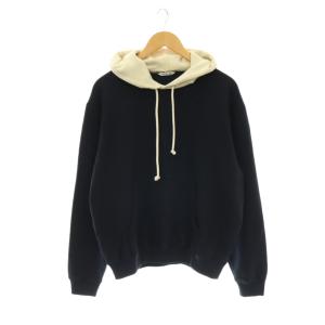 SMOOTH SOFT BD SWEAT P/O PARKA 4 ネイビー