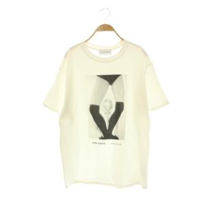 フォトTシャツ カットソー 半袖 2 ホワイト /DF OS SH
