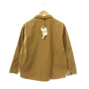 45rpm 薄バックサテンの908ダッファーシャツ ベージュ