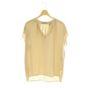 25SS FLOW LITZY BLOUSE ブラウス スキッパー 038 ベージュ /ES OS