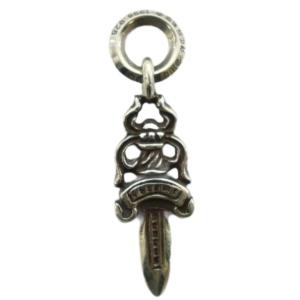 CHROME HEARTS クロムハーツ-925 5ダガー チャーム エメラルド