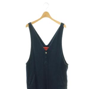 UNIVERSAL OVERALL デニム ジャンパースカート ワンピース ロング F ネイビー /DF OS