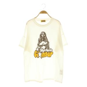 24AW BAD ASS MAMA オーバーサイズTシャツ カットソー 半袖 F ホワイト /HK OS