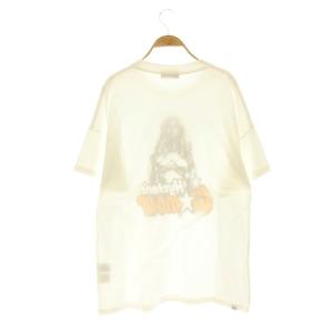 HYSTERIC GLAMOUR 24AW BAD ASS MAMA オーバーサイズTシャツ カットソー 半袖 F ホワイト /HK OS