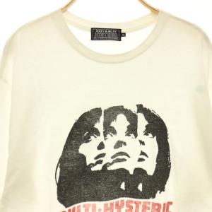 HYSTERIC GLAMOUR 24SS MULTI HYSTERIC WOMAN Tシャツ カットソー 半袖 XL ホワイト /HK
