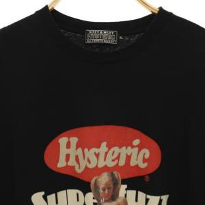 HYSTERIC GLAMOUR PAINTERS グラフィックプリント Tシャツ カットソー 半袖 XL ブラック /HK OS