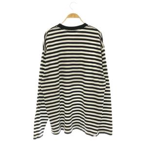 HYSTERIC GLAMOUR GIRLS CLUB Tシャツ カットソー ボーダー XL 黒 ブラック 白 ホワイト /CX OS