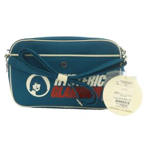 タグ付き ヒステリック ボックス HYSTERIC BOX ショルダーバッグ ターコイズブルー /SS
