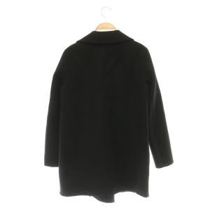 Theory LUXE NEW DIVIDE CLAIRENE ハーフコート カシミア混 P ブラック /MY OS