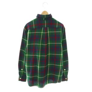 POLO RALPH LAUREN チェック柄シャツ 長袖 XS グリーン ネイビー /HK OS