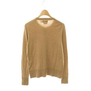 POLO RALPH LAUREN ロゴ刺繍ニットカーディガン クルーネック SP ベージュ /CX OS