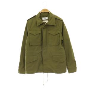 FIELD JACKET ジャケット ジップアップ ステンカラー 2 カーキ /DO OS