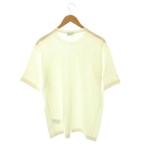JOHN SMEDLEY コットン 半袖ニット カットソー XL ホワイト /HK OS