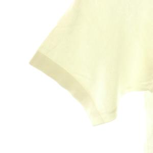 JOHN SMEDLEY コットン 半袖ニット カットソー XL ホワイト /HK OS