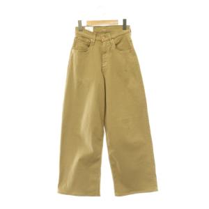 ×Bigjohn 24SS ルーズシルエットデニム パンツ バギーデニム ワイド ダメージ加工 00 ベージュ