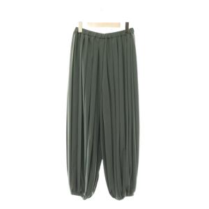 ENFOLD 25SS PLEATS TROUSERS パンツ プリーツ イージー 36 ダークグレー 300IS431-1521