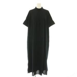 FINE COTTON SEED-KANOKO BANDCOLLAR POLO DRESS ワンピース
