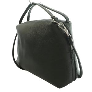 GUM gianni chiarini アリファ ALIFA M レザー2WAYバッグ ハンド ショルダー 黒 ブラック /SS OS