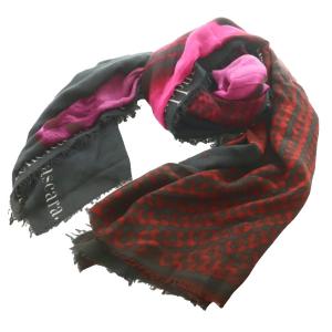 Marilyn モンローストール ブラック レッド