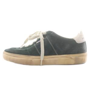 アパルトモン取扱い 24AW SOUL STAR SUEDE UPPER スニーカー 38 緑 グリーン