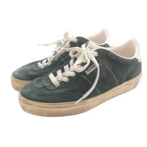 GOLDEN GOOSE アパルトモン取扱い 24AW SOUL STAR SUEDE UPPER スニーカー 38 緑 グリーン