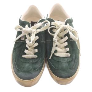 GOLDEN GOOSE アパルトモン取扱い 24AW SOUL STAR SUEDE UPPER スニーカー 38 緑 グリーン