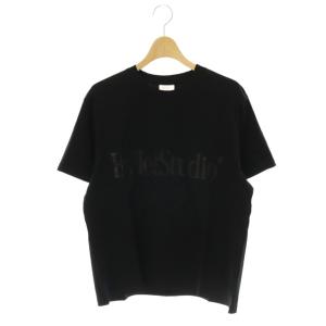 バレエスタジオ オーバーサイズド Tシャツ カットソー S ブラック S0712A /CX OS SH
