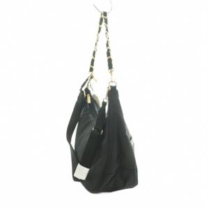 LesportSAC ELIZE HOBO 2WAY ショルダーバッグ ハンドバッグ ナイロン キルティング 黒 ブラック /MI