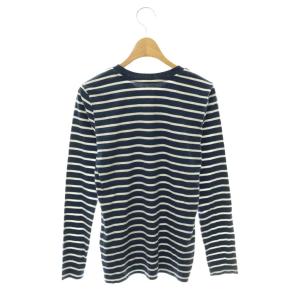 POLO RALPH LAUREN ボーダー長袖カットソー Tシャツ XS ネイビー /HK OS