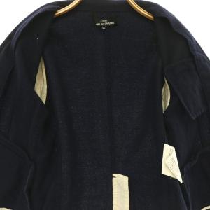 Tao AD2011 縮絨 金釦 ジャケット テーラード ウール M 紺 ネイビー TH-J006 /CX OS