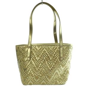 kate spade new york かごバッグ ハンド ゴールドカラー /SS OS