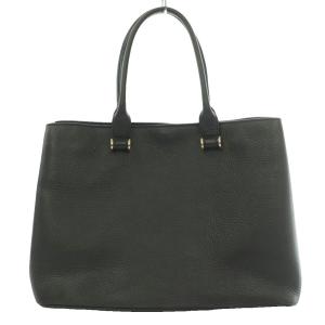 Max Mara レザー 2WAYバッグ トート ショルダー ハンド 紺 ネイビー /SS OS