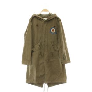 初期 M-51 フィッシュテール モッズコート ロング F ベージュ /MY OS SH