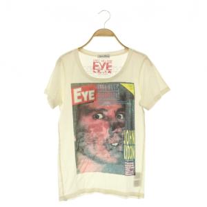 EAST VILLAGE EYE ジョン ライドン Tシャツ 半袖 プリント F ホワイト /MY OS