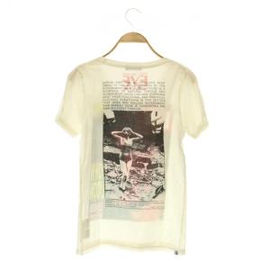 HYSTERIC GLAMOUR EAST VILLAGE EYE ジョン ライドン Tシャツ 半袖 プリント F ホワイト /MY OS