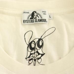 HYSTERIC GLAMOUR × スコロクト SKOLOCT HYSKORIC Tシャツ 半袖 プリント L ホワイト /MY OS