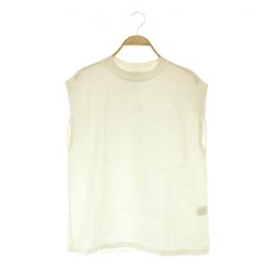 ノースリーブTシャツ カットソー クルーネック 8 ホワイト /MY OS SH