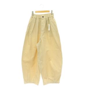 サーカス パンツ ワイド タック コットン 2 ライトベージュ A11709 /CX OSSH