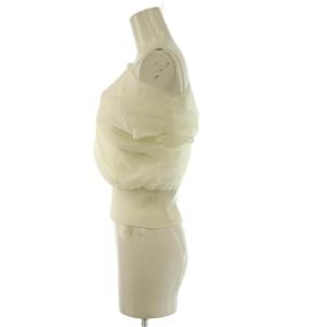 SNIDEL シアーコンビニット シースルー キャミソール アシンメトリー F 白 ホワイト タグ付き /BB SH