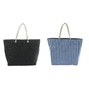 LesportSAC ラージ 2ウェイ トート LARGE 2 WAY TOTE リバーシブル トートバッグ ハンド ストライプ
