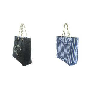 LesportSAC ラージ 2ウェイ トート LARGE 2 WAY TOTE リバーシブル トートバッグ ハンド ストライプ
