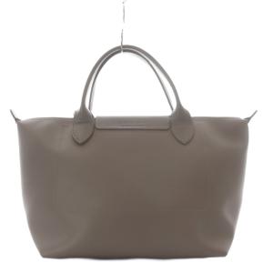 Longchamp ル プリアージュ シティ M ショルダーバッグ 2way グレージュ