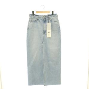 25SS THE MILA DENIM SK デニムスカート IENA取扱い タイト ロング 26 ライトブルー