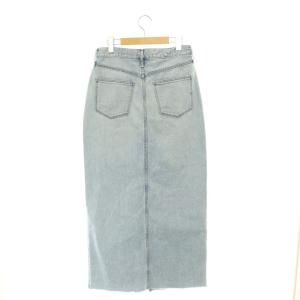 upper hights 25SS THE MILA DENIM SK デニムスカート IENA取扱い タイト ロング 26 ライトブルー